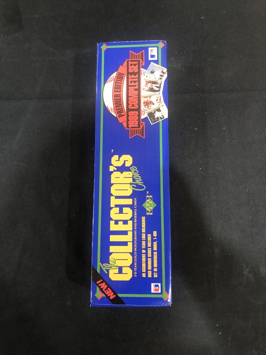 1989 UPPER DECK BASEBALL COMPLETE SET In Factory Box Mint Ken