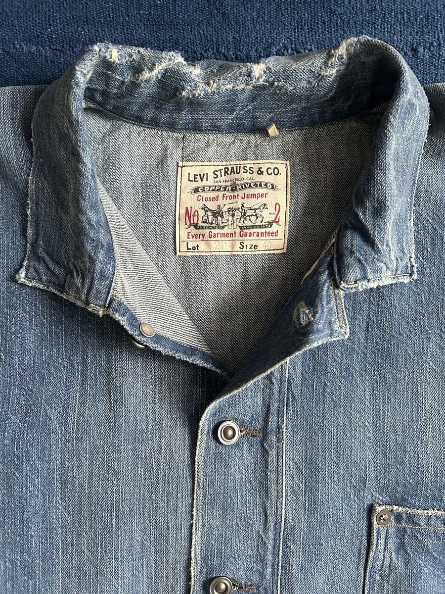 Levi's Vintage Clothing Lot 211 Closed Front Jumper, size 40 | eBay UK