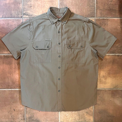 Boulder Creek Trading Company Fishing Shirt, Vented, Size XL Big, RipStop Fabric
