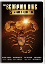 Scorpion King: 5-Movie Collection (DVD, 2018, 3-Disc Set) NEW