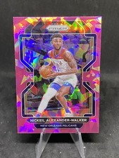 Nickeil Alexander Walker 2021-22 Prizm NBA Pink Ice SP Card #15 Pelicans, Jazz