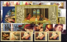 Vatican Vaticano Year 2005 Complete with Block No.25 + 26 MNH **