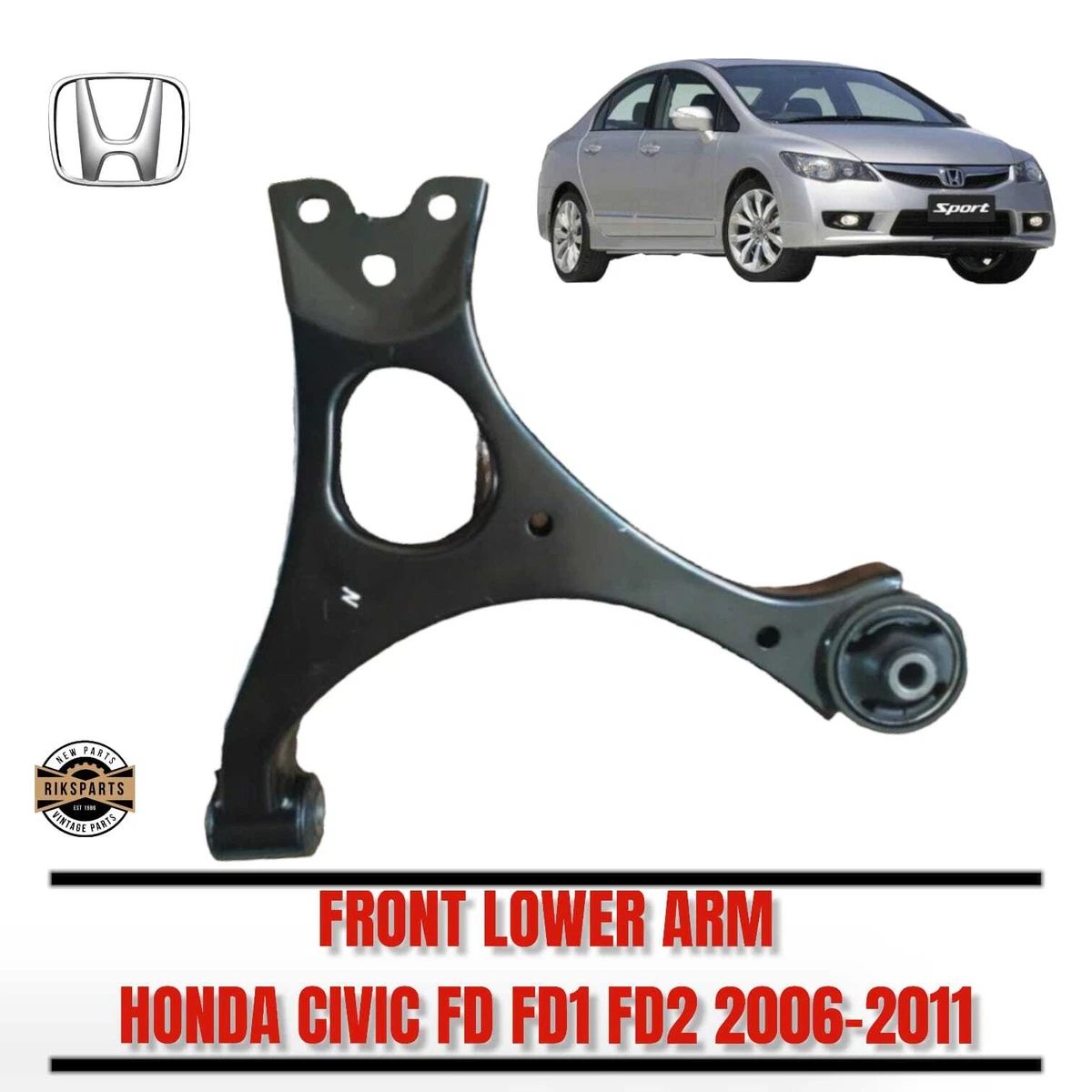 Honda Civic FD FD1 FD2 2006 2011 Front Lower Arm Control NEW eBay