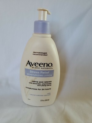 aveeno daily moisturizing stress relief lotion