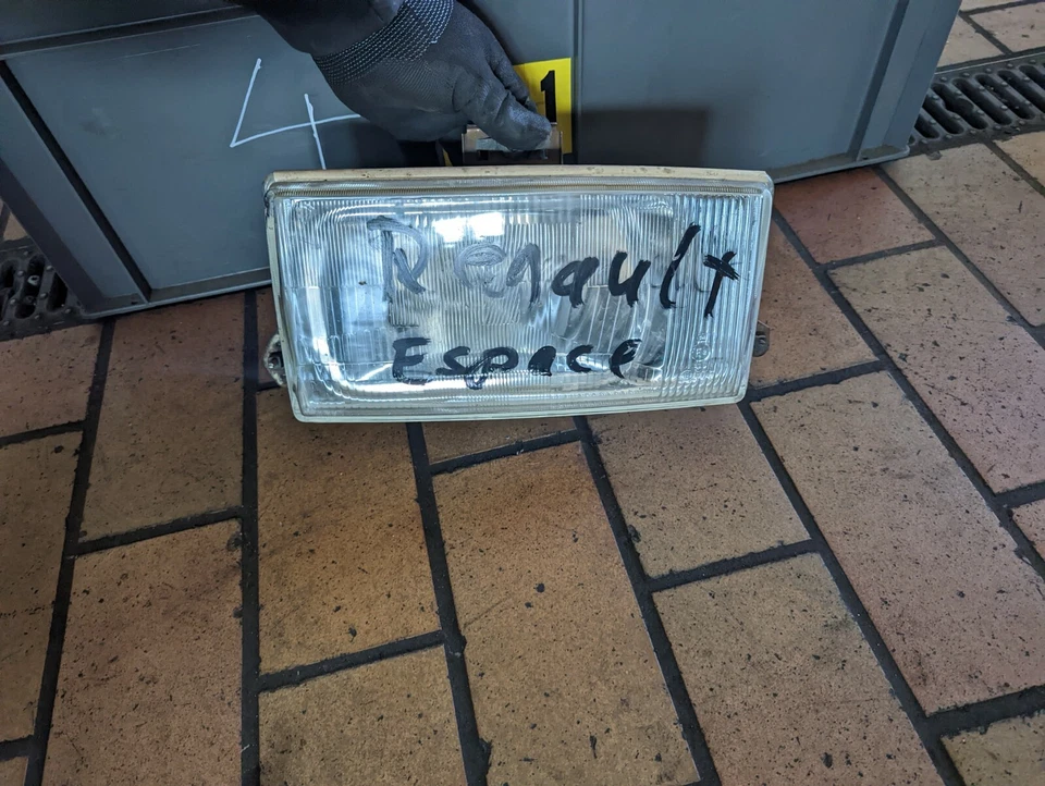 Original Renault Espace I 1 Scheinwerfer erstes Model Oldtimer - Bild 2 von 4