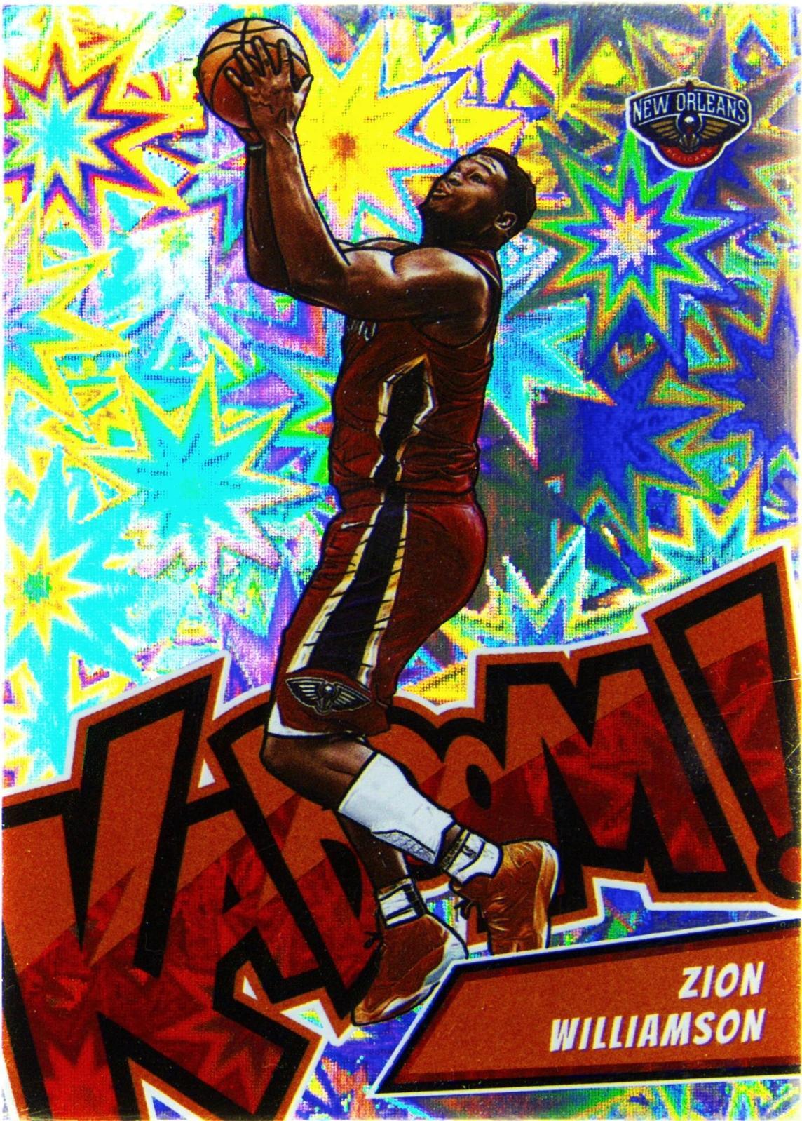 2022-23 Panini Crown Royale - Kaboom! Zion Williamson #13