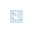 Flat cable clips 100 Pack for 1.5mm twin & earth White
