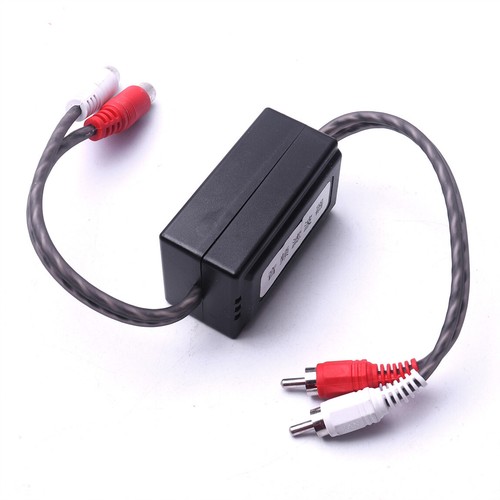 3.5mm Jack Pro DJ RCA Ground Loop Isolator Audio Stereo Hum Noise Filter Car - Picture 1 of 6