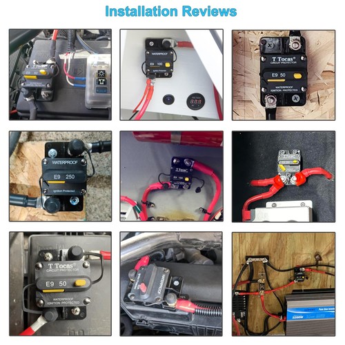 for Minn Kota Trolling Motor MKR-27 60AMP 12-48 Volt Circuit Breaker 1865115 - Picture 8 of 9