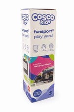 Cosco Kids Funsport Play Yard, Breathable Mesh, Compact Fold, Carry Bag