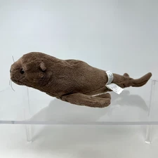 Wildlife Artists Sea Lion Plush Stuffed Animal Brown Realistic Furry Soft 10"