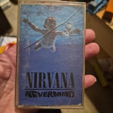 NIRVANA GRUNGE ALTERNATIVE NEVERMIND US  Cassette, Aug-1991, Geffen 