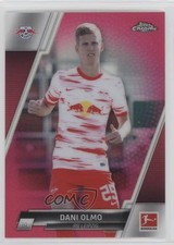 Dani Olmo Chrome Bundesliga 2021/22 Magenta Refractor /399 #60