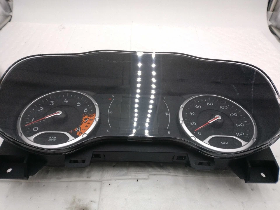 Medidor de velocímetro usado se adapta a: Jeep Renegade 2016 tacómetro de clúster MPH 160 MPH 3 Foto 4 de 4