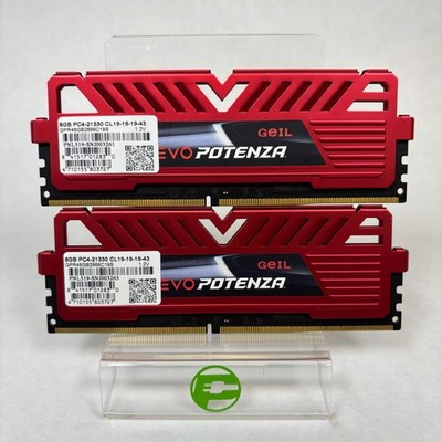 GeIL EVO Potenza 16GB (2x8GB) RAM DDR4 2400MHz GPR48GB2666C19S
