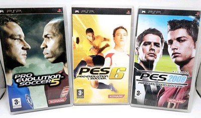 Pro Evolution Soccer 5, 6 & 2008 Bundle - Sony - PlayStation PSP