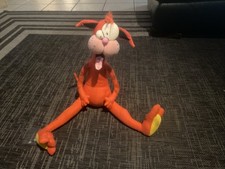 vintage 1987 Dakin Bill the Cat plush toy from the comic strip Bloom County.