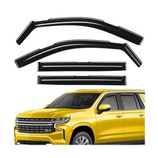 Extra Durable Window Deflectors in-Channel Window Visors Rain Guards Fit for ...