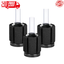 3 Pack Aquarium Bio Sponge Filter Breeding Fry Betta Shrimp Nano Fish Tank Small