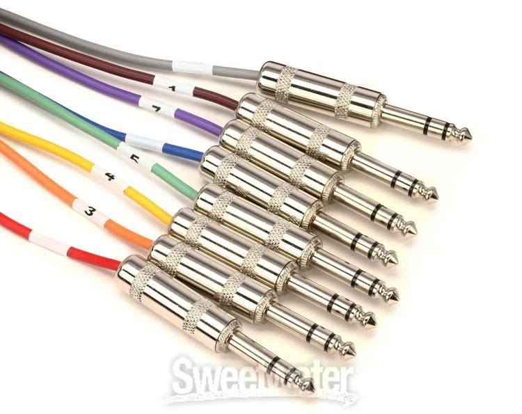 Hosa DTP-802 8 canales DB25 a 1/4" TRS Snake - 6,6' Foto 4 de 4