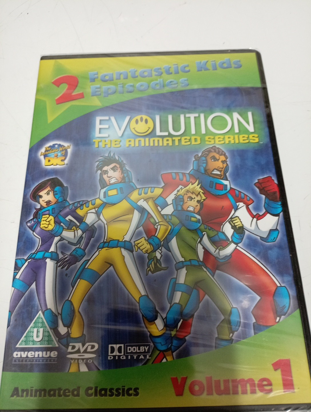 EVOLUTION VOL.1 The Animated Series (DVD, 2004) Exciting Adventures