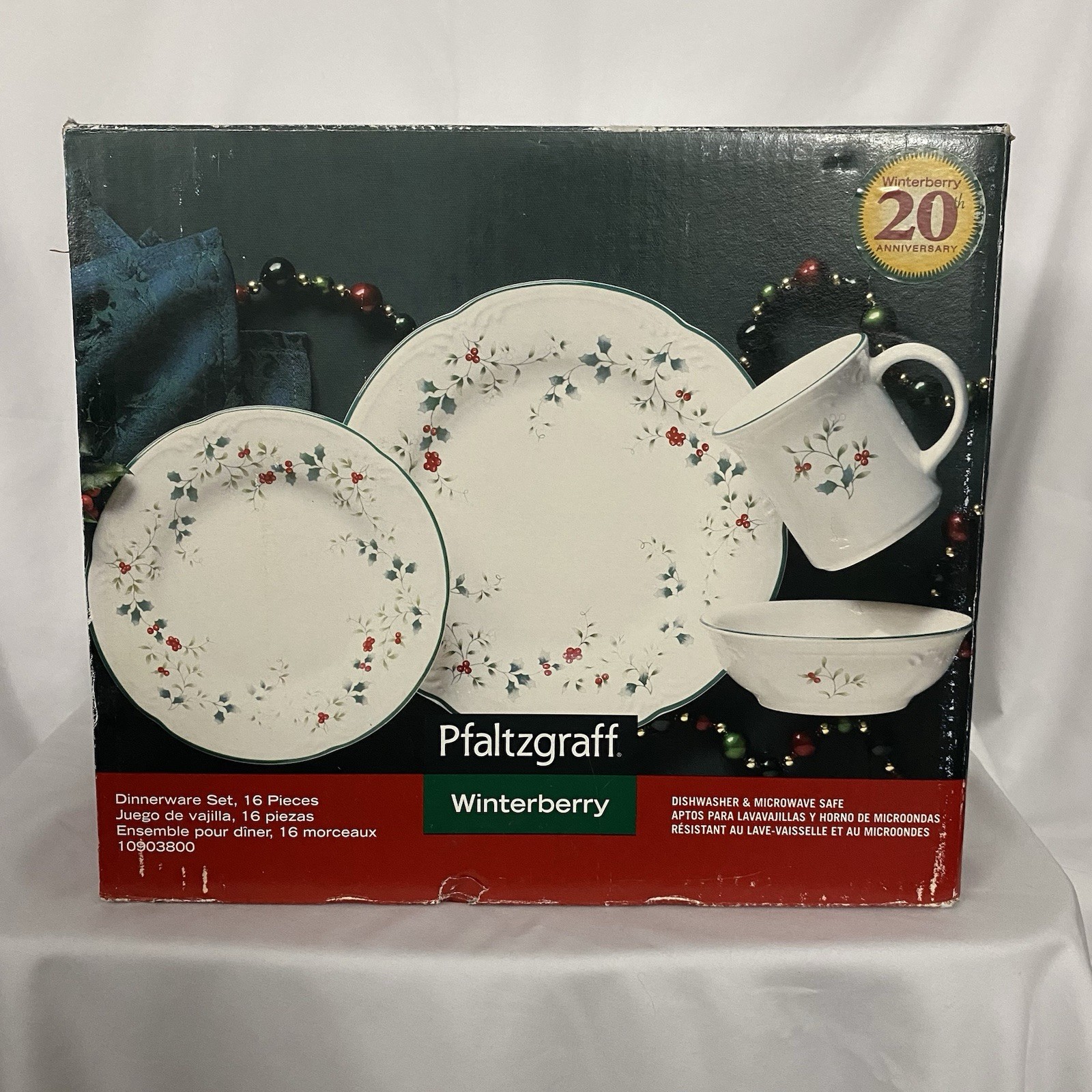 15 Piece (missing 1 Mug) New Unused Set