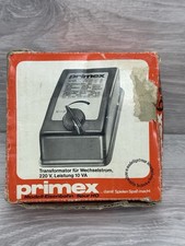 Primex Märklin 6401 Transformator 220V Leistung 10 VA Spur H0 Modell-Eisenbahn