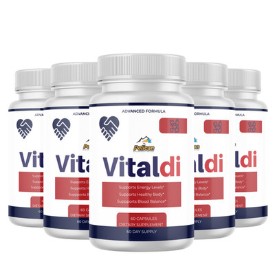 Vitaldi- Blood Support- 5 Bottles- 300 Capsules