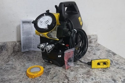 #ad Enerpac ZU4204BB Q 1 7 10 HP 115VAC 1 Gal Reservoir Cap Hydraulic Electric Pump $6500.00