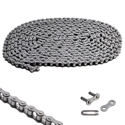 Patioer #41 Roller Chain 10 Feet for Electric Gate Openers with 2 Connect Links