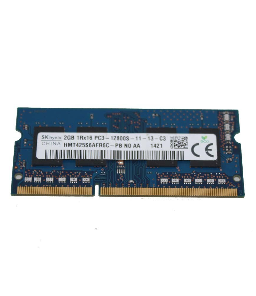 2GB SODIMM 1Rx16 PC3-12800S DDR3 1600MHz (204 Pin) Memory - HMT425S6AFR6C-PB