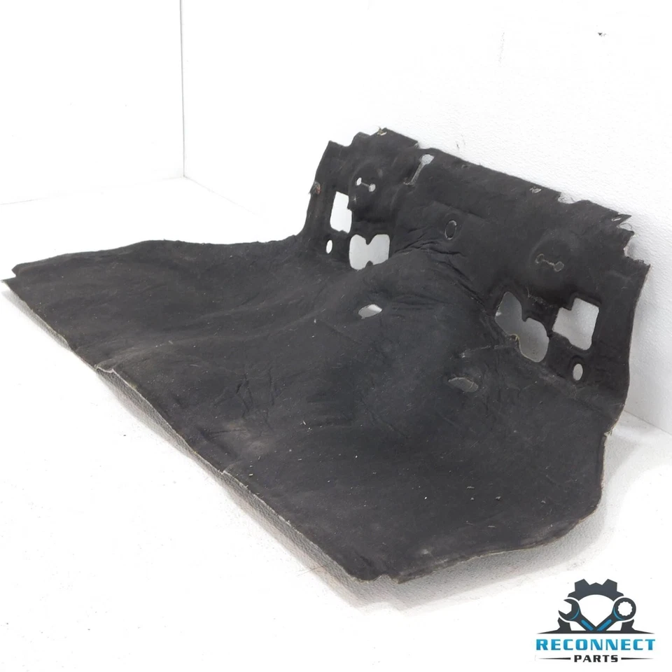 BMW 528i 535i M5 F10 2011-2016 piso inferior trasero cubierta de aislamiento acústico alfombrilla OEM Foto 2 de 4