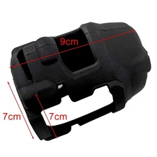 Black Wrench Cover Form-fitting Boot Easy Install And Removal Lightweight Design