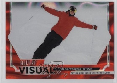 2025 Upper Deck Allure SE Visual Storytelling Molten Red /199 Alex Ferreira 1eo7