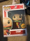 Funko Pop! Ad Icons - CHAMP (Chase) - Jollibee - 154 Metallic  In Boss Protector