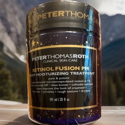 Peter Thomas Roth Retinol Fusion PM Body Treatment 20 fl oz NEW FACTORY SEALED
