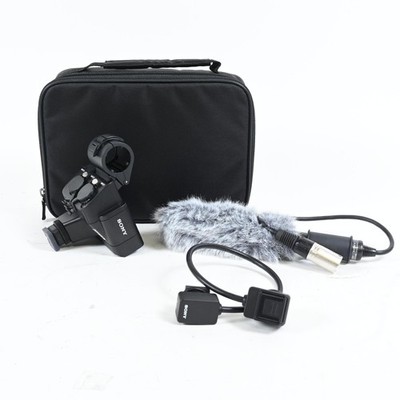 Sony XLR-K3M Digital XLR Audio Adapter Kit w/ XLR-A3M Adapter & ECM-XM1 Mic #610