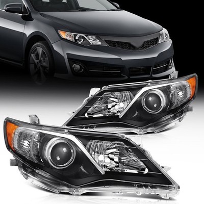 Pair Headlights Assembly For Toyota Camry 12-2014 Headlamps Assembly Replacement
