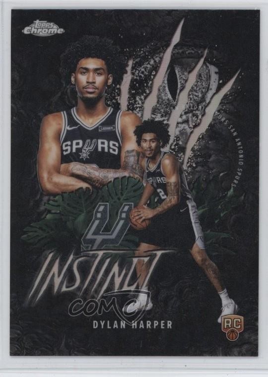 2025-26 Topps Chrome Instinct Refractor Dylan Harper #INS-12 3pb