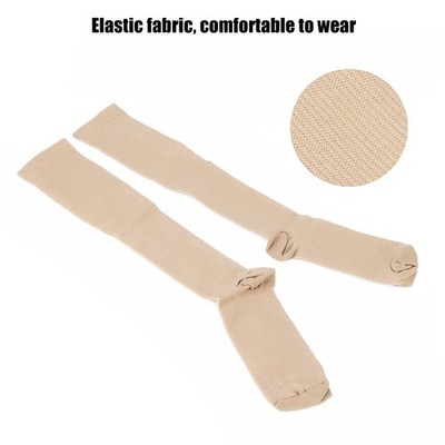 § L/XL Compression Stockings Outdoors Sports Hoses Legs Shaping Closed Toe
