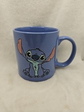 Disney Stitch Coffee Mug 20oz Blue Lilo and Stitch Large
