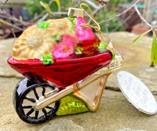 Christmas Tree Decoration Sass & Belle  Gardeners - NEW - Wheel Barrow