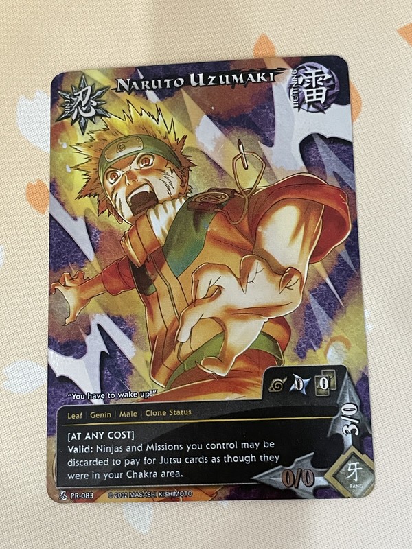 Naruto CCG, Naruto Uzumaki, PR-083, MP, Foil | eBay