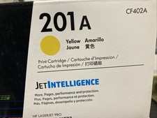 HP 201A Original LaserJet Toner Cartridge CF402A - Yellow Open Box