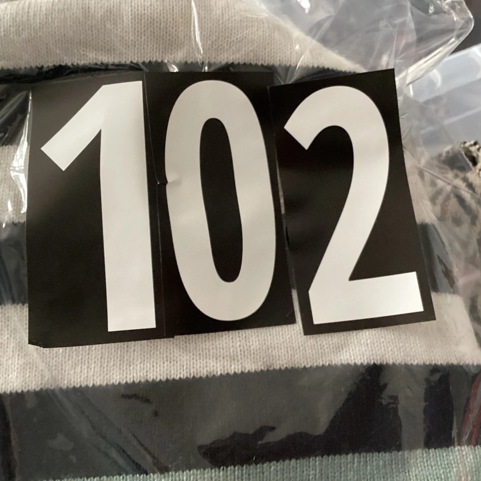 Next Knitwear Women’s Wool & Cashmere Blend Soft High Neck Stripe Jumper Size 6 - Image 4 of 4