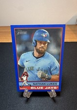 Nathan Lukes 2025 Topps Heritage High Number - #601 Dark Blue Bordered