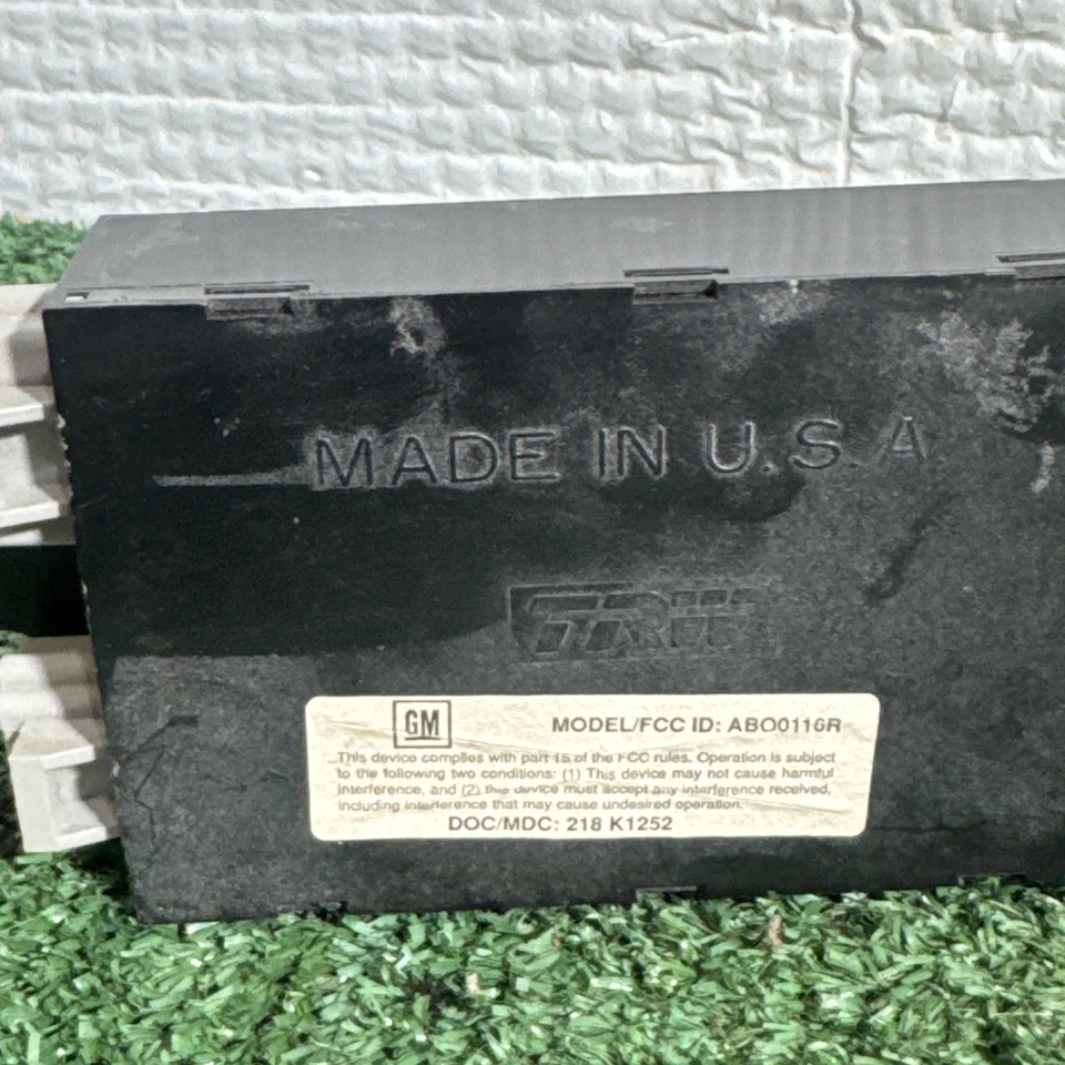 ABO0116R Chevy 1993 1996 S10 Caprice Camaro módulo de entrada sin llave receptor llavero R3 Foto 2 de 4