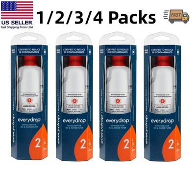 1-4 PACK New ΕDR2RXD1 Refrigerator Wate Filter 2 Replacement New FREE SHIP US