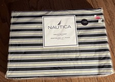 Nautica Navigation Stripe- Twin Fitted Sheet - NIP