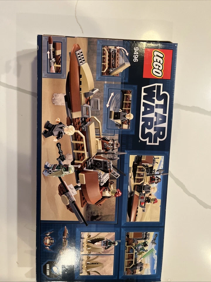 LEGO Star Wars Desert Skiff 9496 Complete W/ All Mini figures + Box + Manual - Image 2 of 2